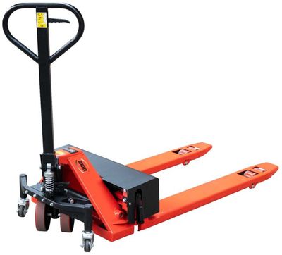 Gabelhubwagen mit verstellbaren Gabeln