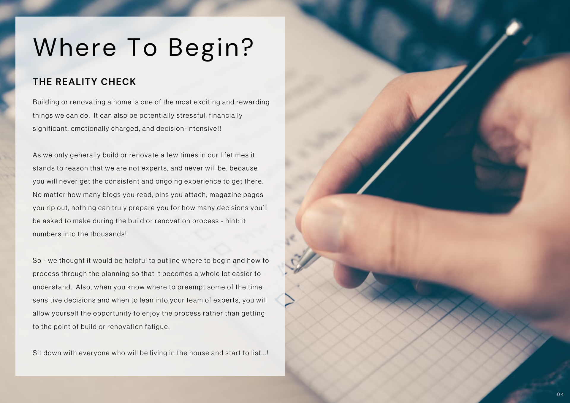 Module One – Project Foundation: Develop Your Vision