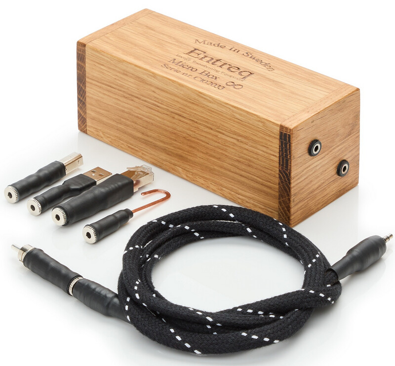 Groundbox ENTREQ MICRO BOX - Scatola di Terra per HiFi - Dissipazione Rumore