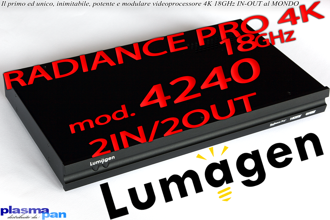 LUMAGEN RADIANCE PRO 4240 Processore Video 4K HiEnd