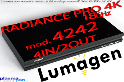 LUMAGEN RADIANCE PRO 4242 18Ghz MicroOnde 2021 Processore Video 4K HiEnd