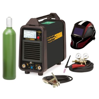 ELMAG Profi WIG-AC-DC-Schweißinverter &#39;PFC&#39; WIN TIG &#39;AC-DC&#39; 180 M - Plug &amp; Play-SET