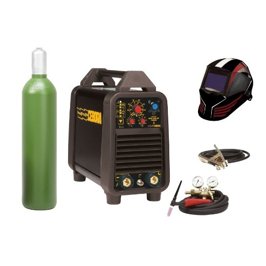 ELMAG Profi WIG-DC-Schweißinverter &#39;PFC&#39; CEBORA WIN TIG &#39;DC&#39; 180 M Plug &amp; Play-SET