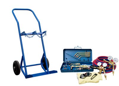 ELMAG AUTOGEN-Komplett-Set - ohne Gasflaschen KE 17/10m - Set / 10 l