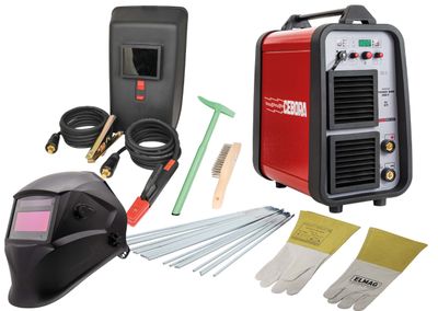 ELMAG Schweißinverter POWER ROD 380/T Cell - Super Set