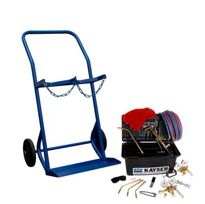ELMAG AUTOGEN-Komplett-Set - ohne Gasflaschen Montagebox KE 17/5m - Set / 20 l