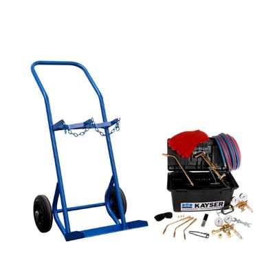 ELMAG AUTOGEN-Komplett-Set - ohne Gasflaschen Montagebox KE 17/5m - Set / 10 l