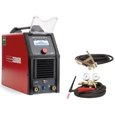 ELMAG Profi WIG-AC-DC-Schweißinverter &#39;PFC&#39; WIN TIG &#39;AC-DC&#39; 230 M - ECO-SET-G