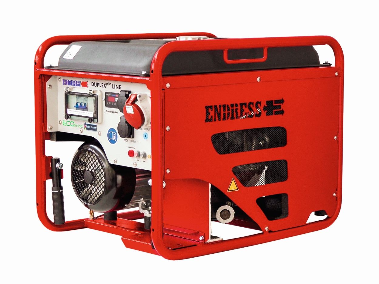 ENDRESS Benzin-Stromerzeuger ESE 606 DHG-GT ES DUPLEXplus Line