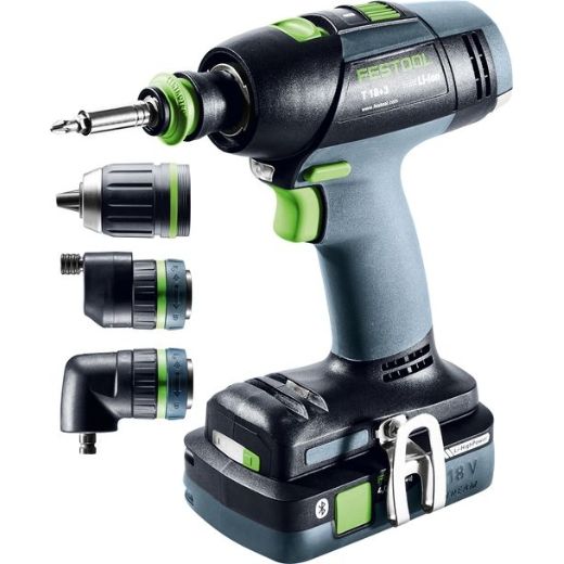 FESTOOL Akku-Bohrschrauber T 18+3 HPC 4,0 I-Set