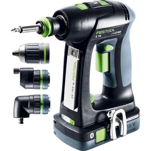 FESTOOL Akku-Bohrschrauber C 18 HPC 4,0 I-Set