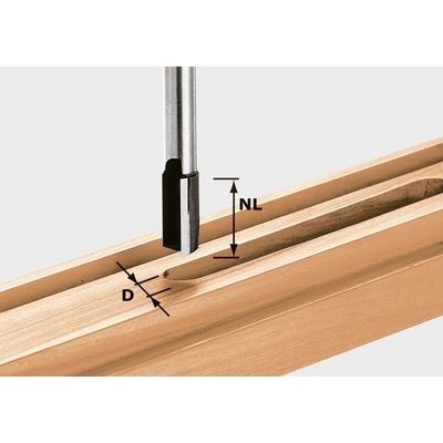 FESTOOL Nutfräser HW S12 D16/45