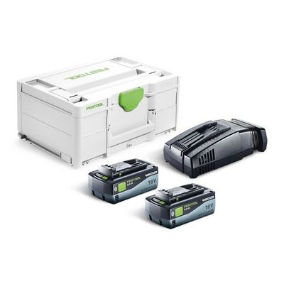FESTOOL Energie-Set SYS 18V 2x8,0/SCA16
