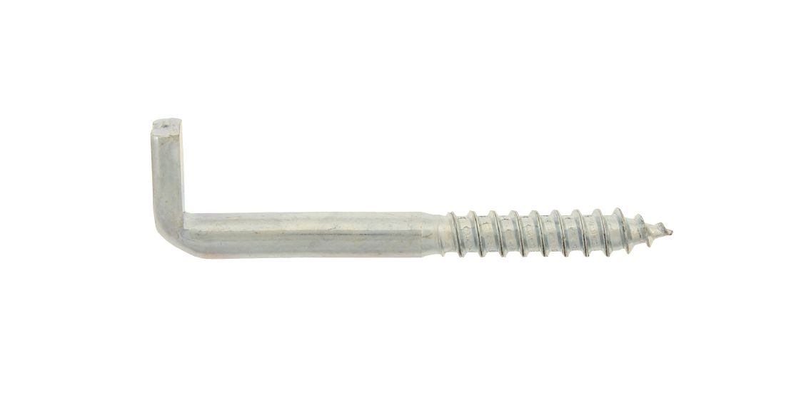 Schlitzschraubhaken Ø5,8mm verzinkt 80 mm