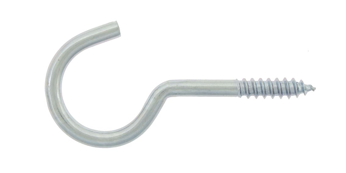 Wäscheleinenhaken Ø4,7mm verzinkt 65 mm
