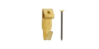 Wandhaken Stifte mit kal.Messingkopf Nr. 1