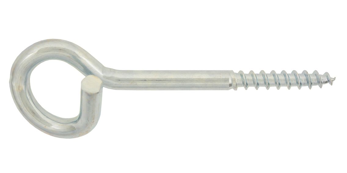 Deckenhaken gewunden verzinkt 9x140