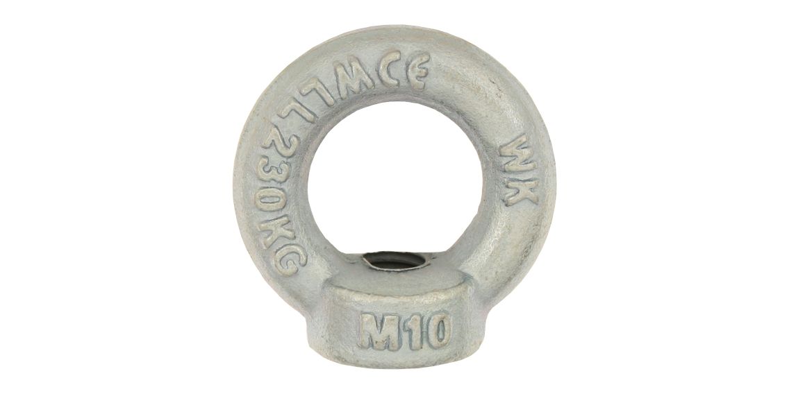 Ringmutter ähnl. DIN 582 verzinkt M 6