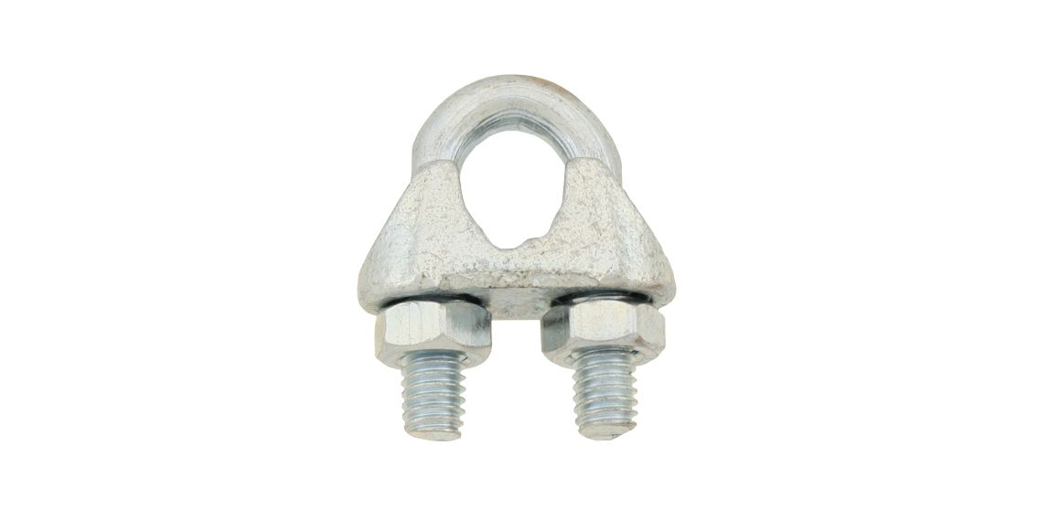 Drahtseilklemmen verzinkt 6,5 mm