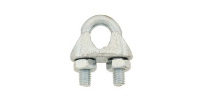 Drahtseilklemmen verzinkt 6,5 mm