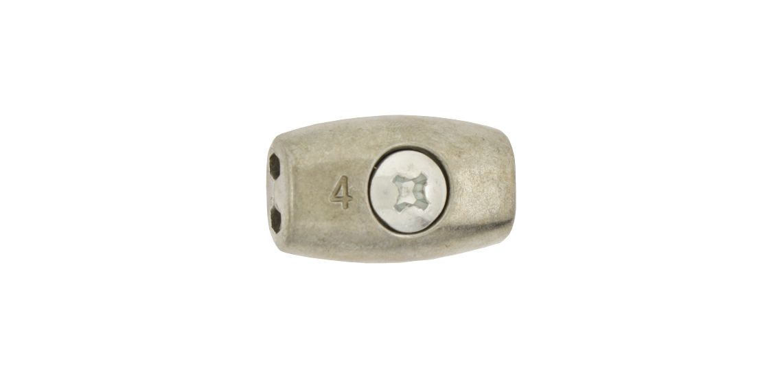 Eiformklemmen verzinkt 3 mm