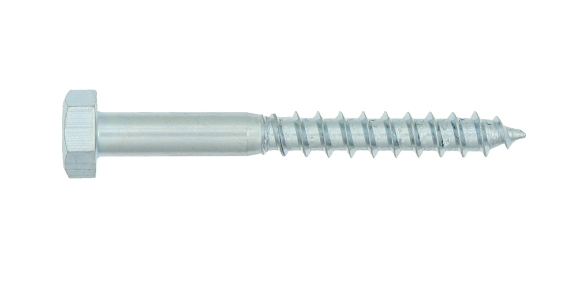 Gestellschrauben DIN 571 verzinkt 6x35