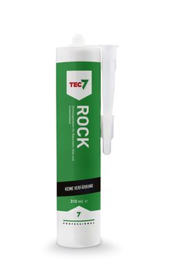 TEC7 ROCK transp., elastischer Kleber für Naturstein+Glas