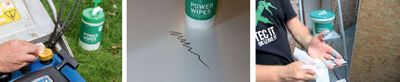 TEC7 POWERWIPES Reinigungstücher, 1 Dose 70 Tücher