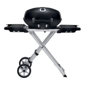 NAPOLEON Gasgrill TRAVELQ PRO285X Schwarz, mit klappbarem Wagen