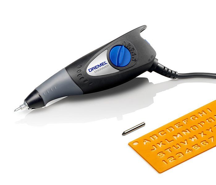 DREMEL® Gravierer 290-1 Kompaktwerkzeug (35 W) mit 1 Zubehör, 1 Schablone