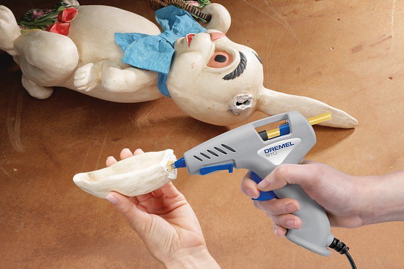 DREMEL® Heißklebepistole 910-3 Kompaktwerkzeug (165 °C) mit 3 Zubehöre