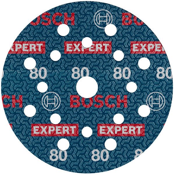 BOSCH EXPERT O780 Folienschleifscheibe, 125 mm, G80