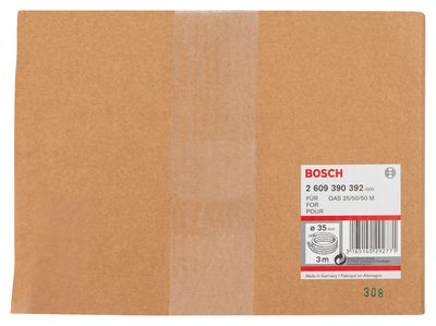BOSCH Schlauch für Bosch-Sauger, 3 m, 35 mm, mit Bajonettverschluss