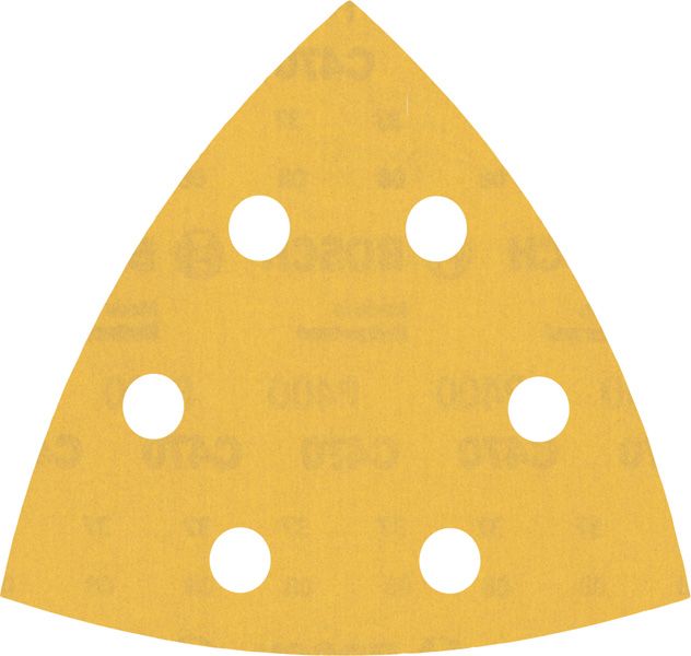 BOSCH EXPERT C470 Schleifpapier für Deltaschleifer, 93 mm, K 400, 50 Stück