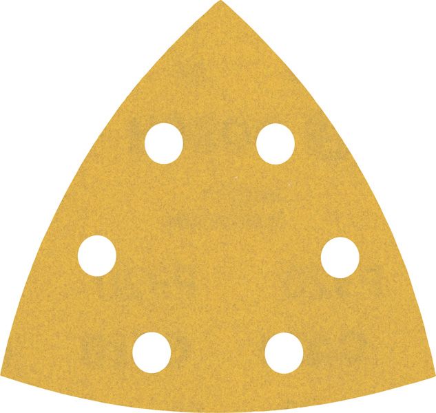 BOSCH EXPERT C470 Schleifpapier für Deltaschleifer, 93 mm, K 320, 5 Stück