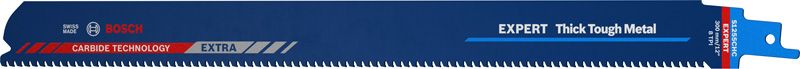 BOSCH EXPERT Thick Tough Metal’ S 1255 CHC Säbelsägeblatt, 10 Stück