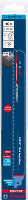 BOSCH EXPERT Thick Tough Metal’ S 1255 CHC Säbelsägeblatt, 10 Stück