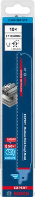 BOSCH EXPERT Medium-Thick Tough Metal’ S 1155 HHM Säbelsägeblatt, 10 Stück