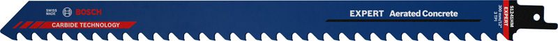BOSCH EXPERT ‘Aerated Concrete’ S 1241 HM Säbelsägeblatt, 10 Stück