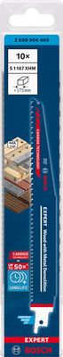 BOSCH EXPERT Wood with Metal Demolition S1167XHM Säbelsägeblatt, 10 Stück