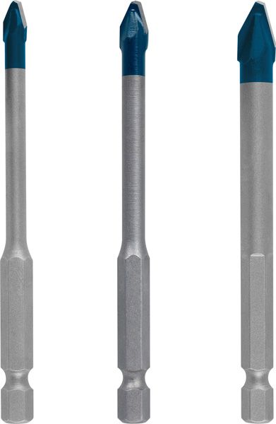 BOSCH EXPERT HardCeramic HEX-9 Bohrer-Set, 5/6/8 mm, 3-teilig