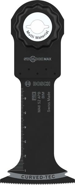 BOSCH PRO MAII 52 APB Blatt für Multifunktionswerkzeuge, 52 x 75 mm, 10-teilig