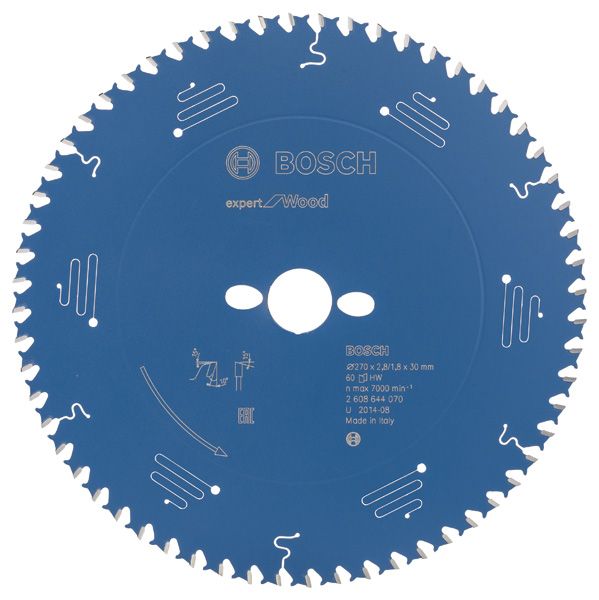BOSCH Kreissägeblatt Expert for Wood, 270 x 30 x 2,8 mm, 60