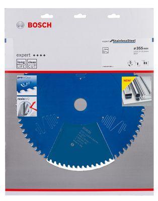 BOSCH Kreissägeblatt Expert for Stainless Steel, 355 x 25,4 x 2,5 x 90