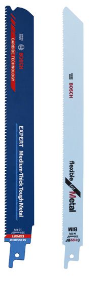 BOSCH Säbelsägeblatt-Set: S 1122 BF + 1 EXPERT S 1155 HHM , 25-tlg.