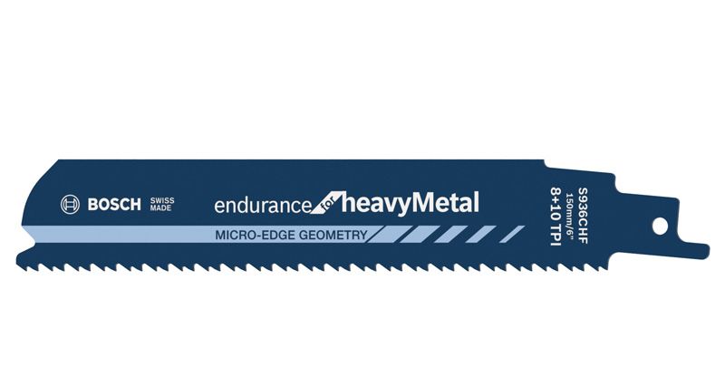 BOSCH Säbelsägeblatt S 936 CHF, Endurance for Heavy Metal, 5er-Pack
