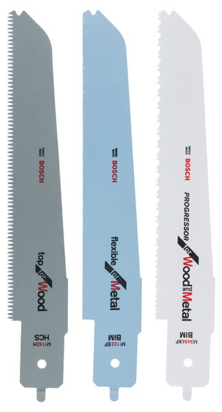 BOSCH Stichsägeblatt-Set für Bosch-Multisäge PFZ 500 E, 3-tlg.