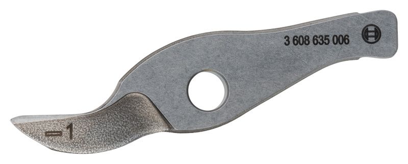 BOSCH Messer gerade bis 1,0 mm, für Bosch-Schlitzschere GSZ 160 Professional