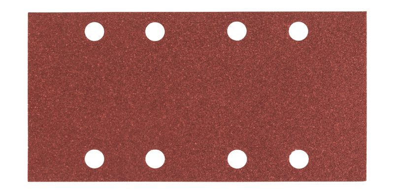 BOSCH Schleifblatt C430, 93 x 186 mm, 80, 8 Löcher, 10er-Pack
