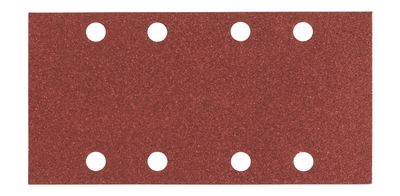BOSCH Schleifblatt C430, 93 x 186 mm, 80, 8 Löcher, 10er-Pack